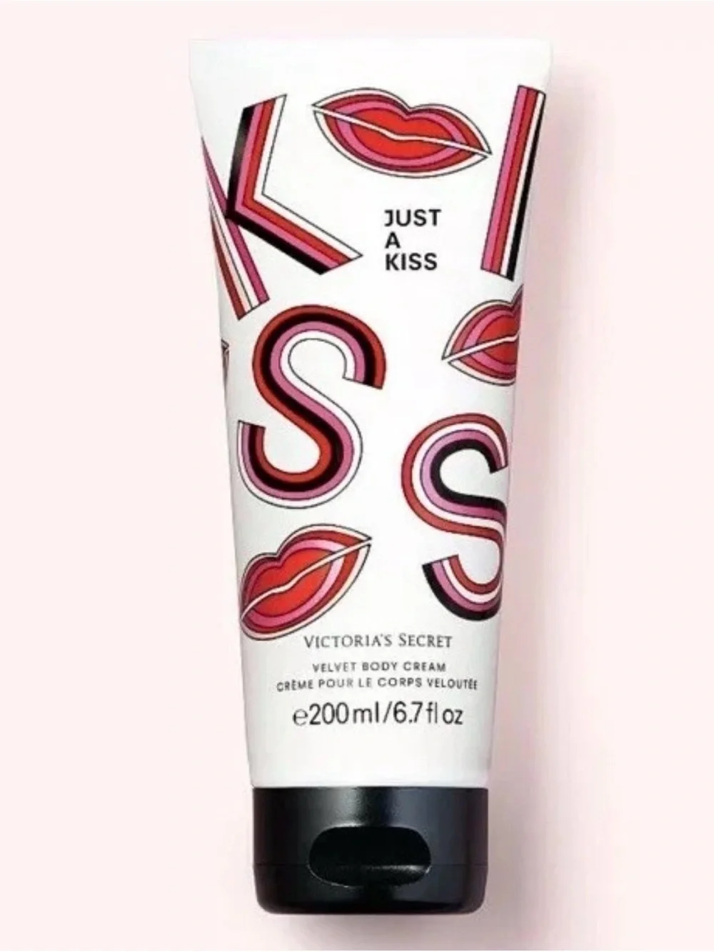 Victoria’s Secret JUST A KISS Velvet Body Cream and VS Tote Bag